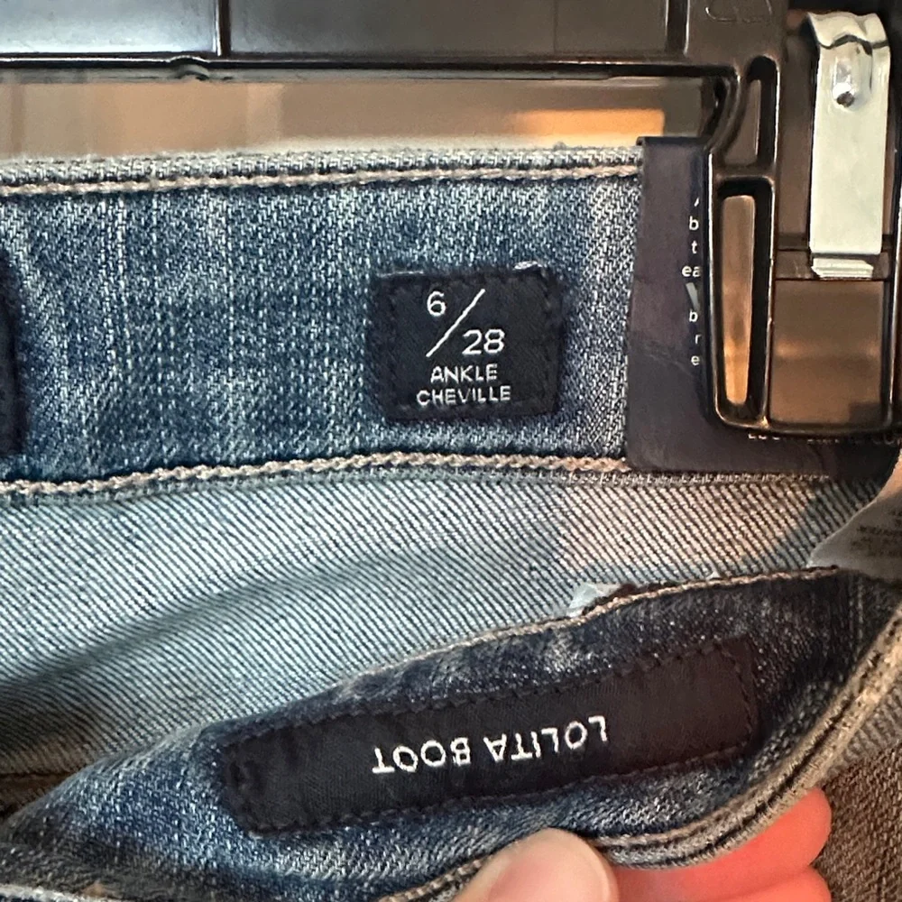 NWT Lucky Brand Women's Lolita Boot mid rise Curvy Fit Jeans - Picture 3 of 5